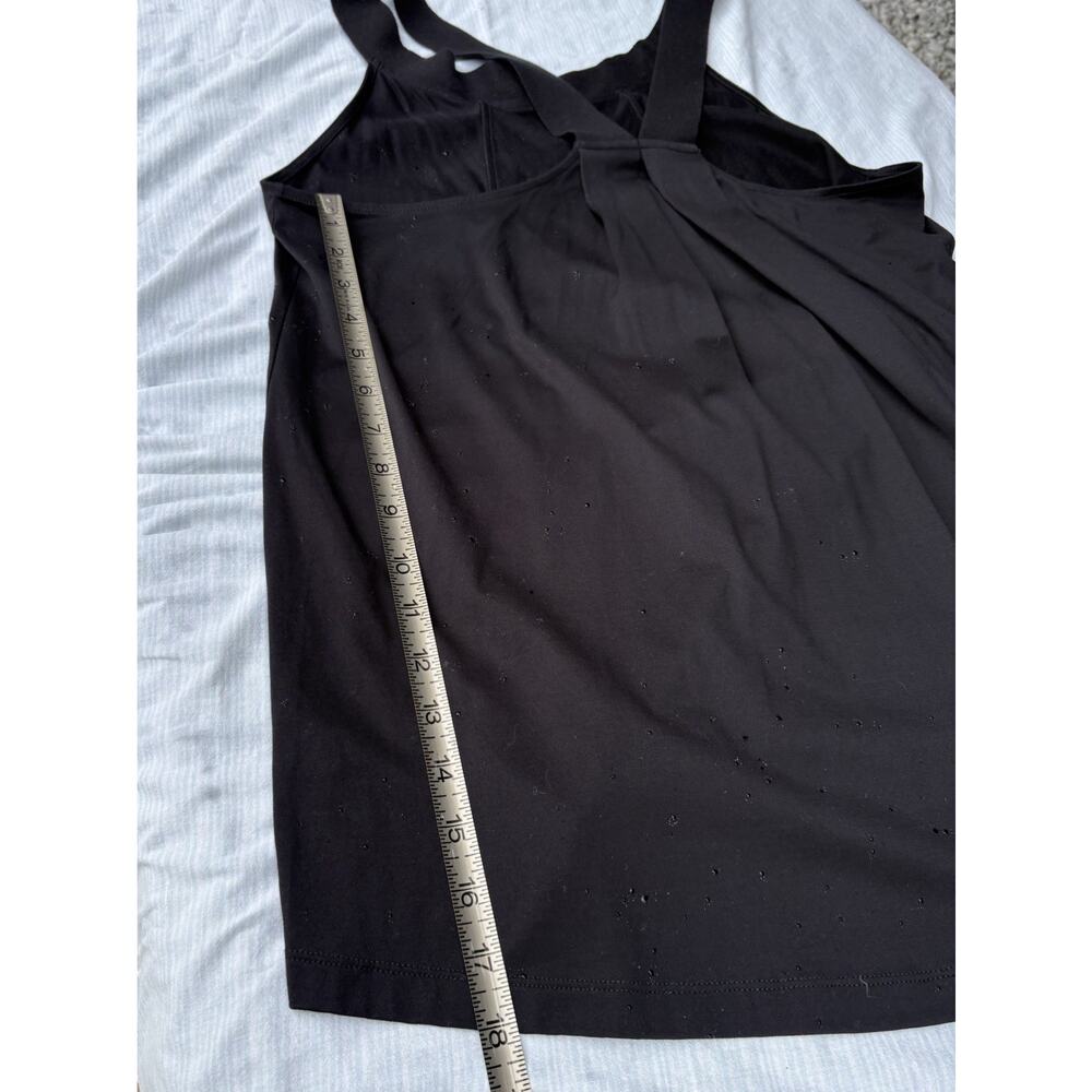 Calvin Klein Exclusive Black Sleeveless Top L Minimalist Business y2k NWOT - Picture 8 of 9